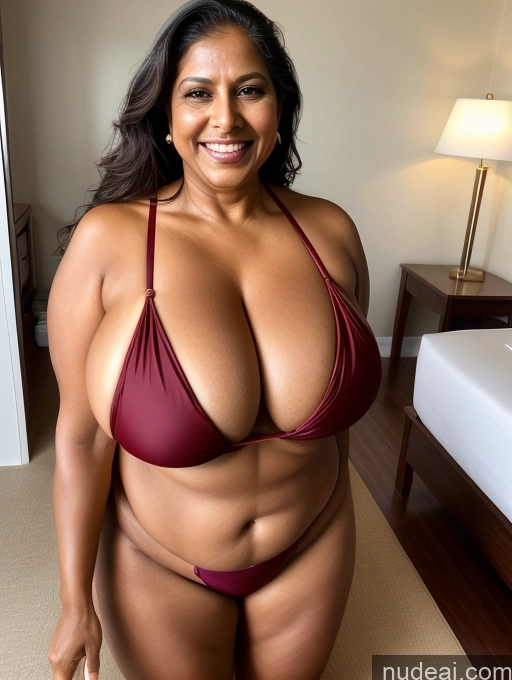 related ai porn images free for One Busty Huge Boobs Thick Tanned Skin 60s Front View Microkini Thong Indian Laughing Maid