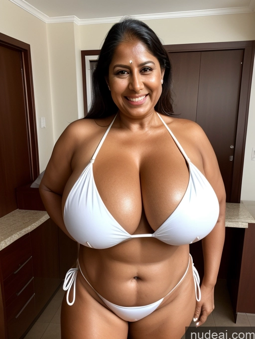 related ai porn images free for One Busty Huge Boobs Thick Tanned Skin 60s Front View Microkini Thong Indian Laughing Maid