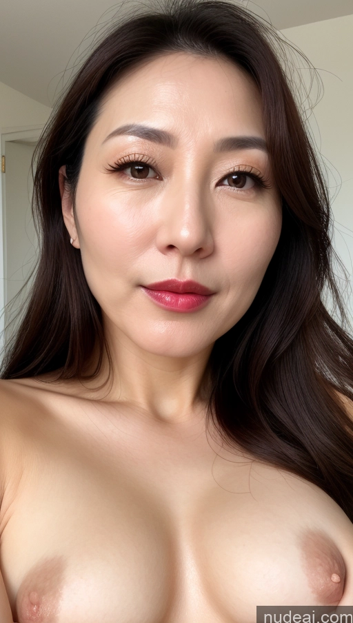 related ai porn images free for Woman One Perfect Boobs Beautiful Lipstick Fairer Skin 40s Brunette Korean Close-up View