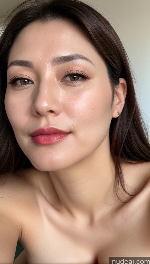related ai porn images free for Woman One Perfect Boobs Beautiful Lipstick Fairer Skin 40s Brunette Korean Close-up View