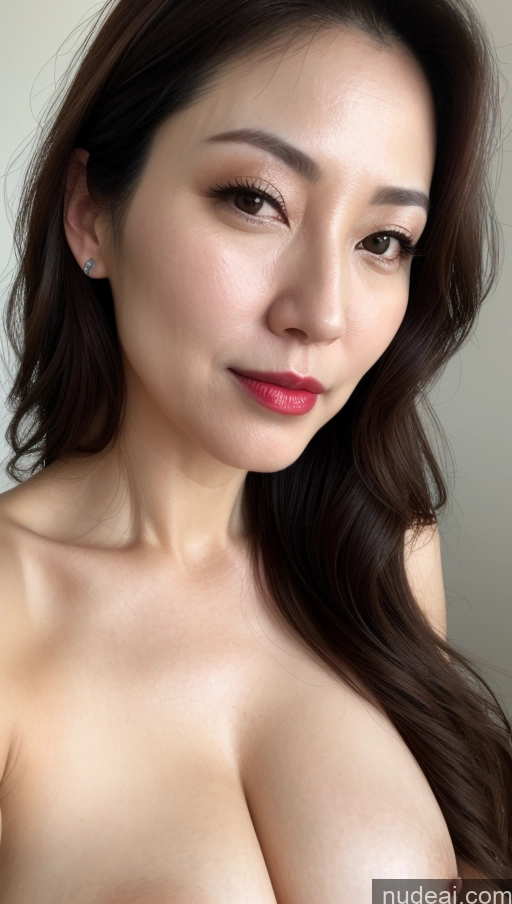 related ai porn images free for Woman One Perfect Boobs Beautiful Lipstick Fairer Skin 40s Korean Close-up View Brunette