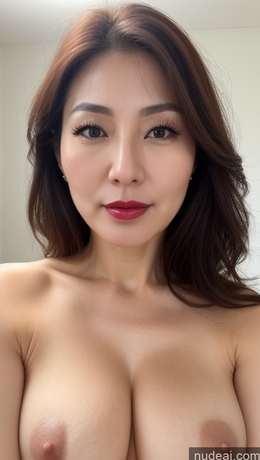 related ai porn images free for Woman One Perfect Boobs Beautiful Lipstick Fairer Skin 40s Korean Close-up View Brunette