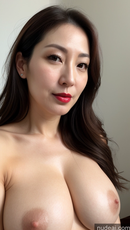 related ai porn images free for Woman One Perfect Boobs Beautiful Lipstick Fairer Skin 40s Korean Close-up View Brunette