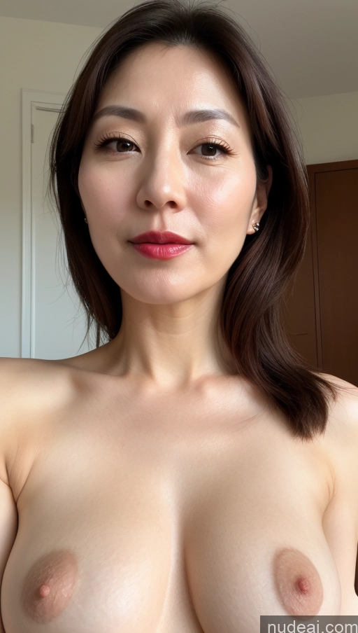 related ai porn images free for Woman One Perfect Boobs Beautiful Lipstick Fairer Skin 40s Korean Close-up View Brunette
