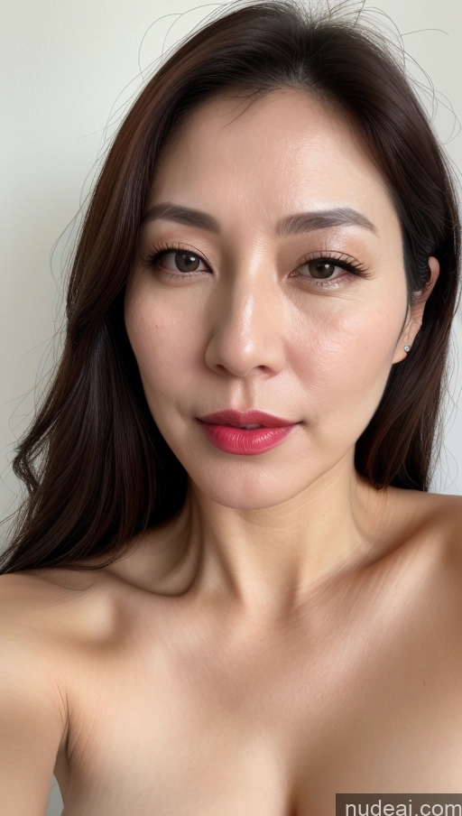 related ai porn images free for Woman One Perfect Boobs Beautiful Lipstick Fairer Skin 40s Korean Close-up View Brunette