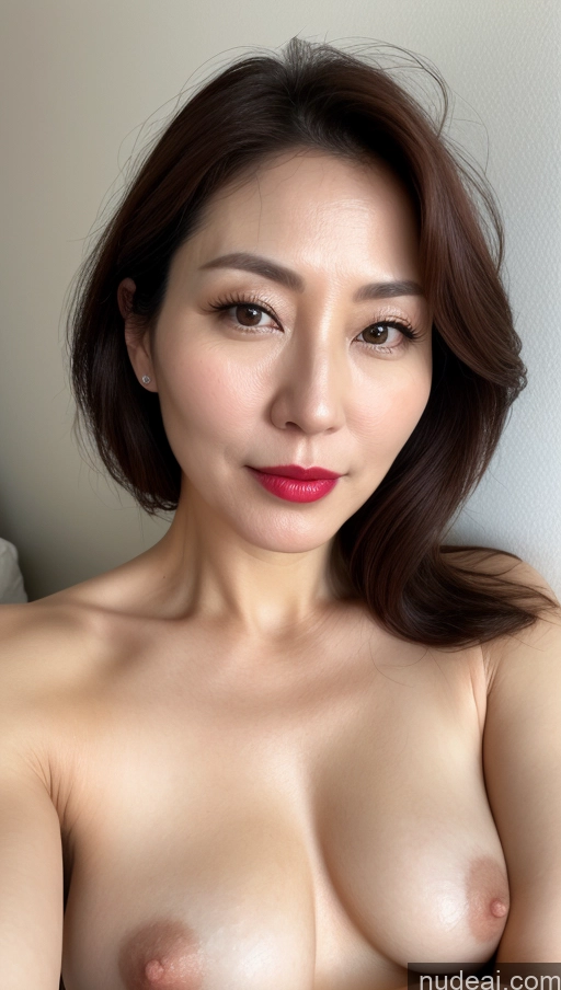 related ai porn images free for Woman One Perfect Boobs Beautiful Lipstick Fairer Skin 40s Korean Close-up View Brunette