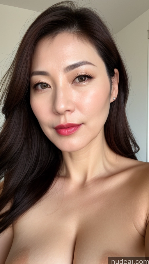 related ai porn images free for Woman One Perfect Boobs Beautiful Lipstick Fairer Skin 40s Korean Close-up View Brunette