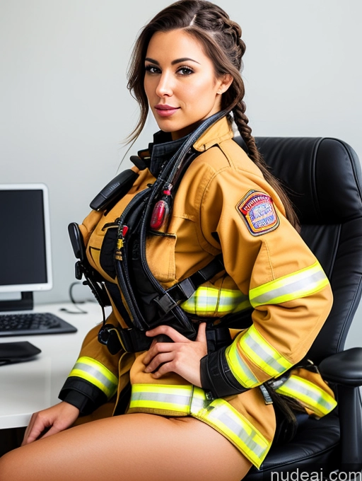 related ai porn images free for Woman One Perfect Boobs Big Ass Perfect Body 20s Sexy Face Brunette Braided Latina Soft + Warm Office Front View Firefighter Cosplay Transparent Detailed