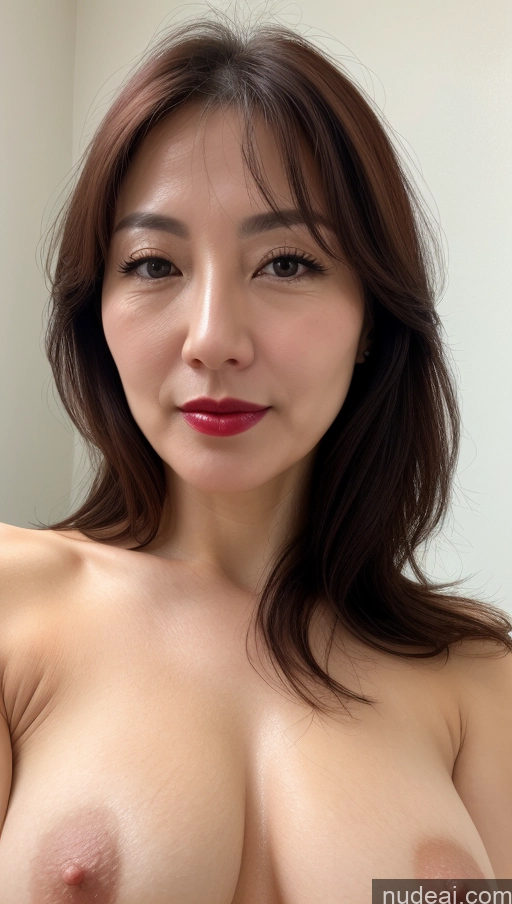 related ai porn images free for Woman One Perfect Boobs Beautiful Lipstick Fairer Skin 40s Korean Close-up View Brunette