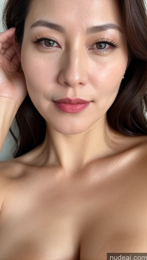 related ai porn images free for Woman One Perfect Boobs Beautiful Lipstick Fairer Skin 40s Korean Close-up View Brunette