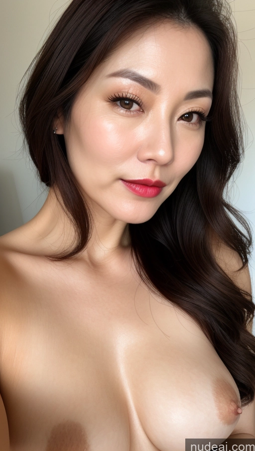 related ai porn images free for Woman One Perfect Boobs Beautiful Lipstick Fairer Skin 40s Korean Close-up View Brunette