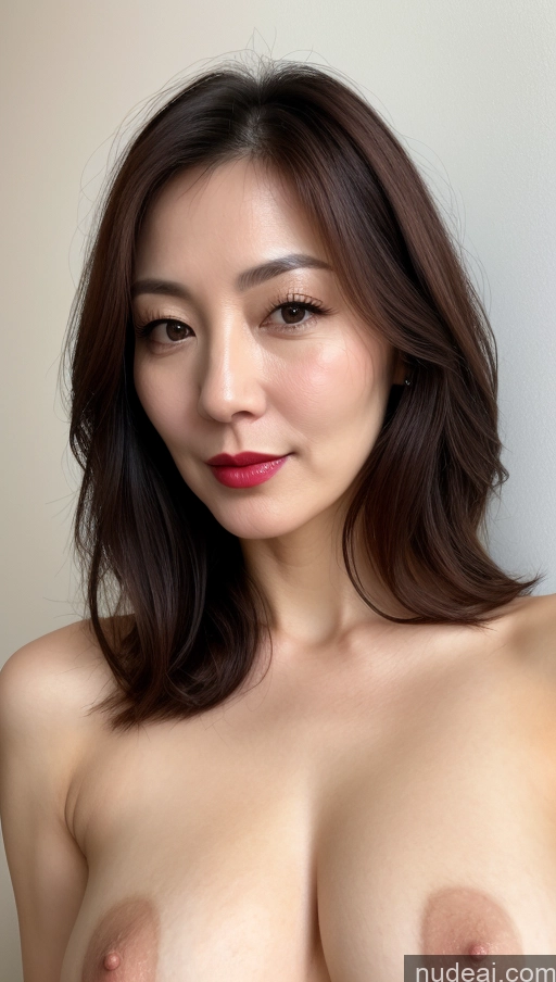 related ai porn images free for Woman One Perfect Boobs Beautiful Lipstick Fairer Skin 40s Korean Close-up View Brunette