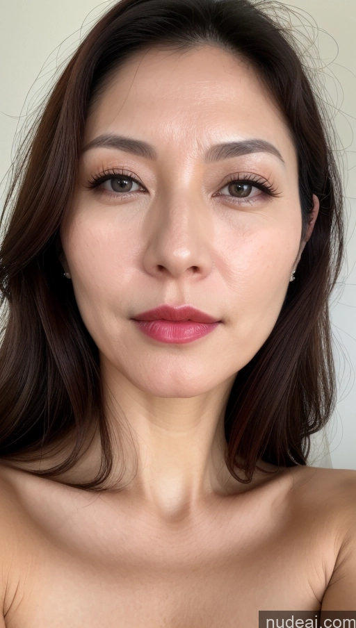 related ai porn images free for Woman One Perfect Boobs Beautiful Lipstick Fairer Skin 40s Brunette Korean Close-up View