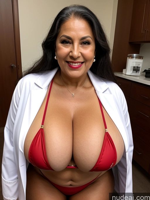 related ai porn images free for One Busty Huge Boobs Tanned Skin Laughing Front View Microkini Thong Thick Brazilian Vampire 80s Lab Coat Professor