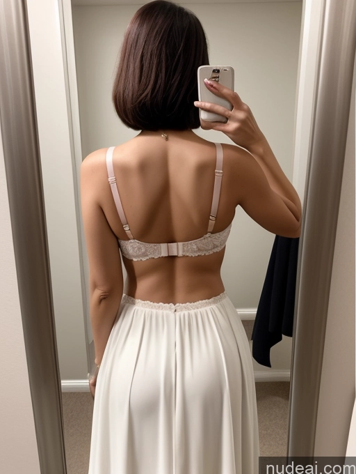 related ai porn images free for Milf Two Busty Perfect Boobs Beautiful Perfect Body 70s Seductive Sexy Face Bobcut Chinese Mirror Selfie Changing Room Bra Long Skirt Cleavage Detailed Secretary Professor Stylish Wedding