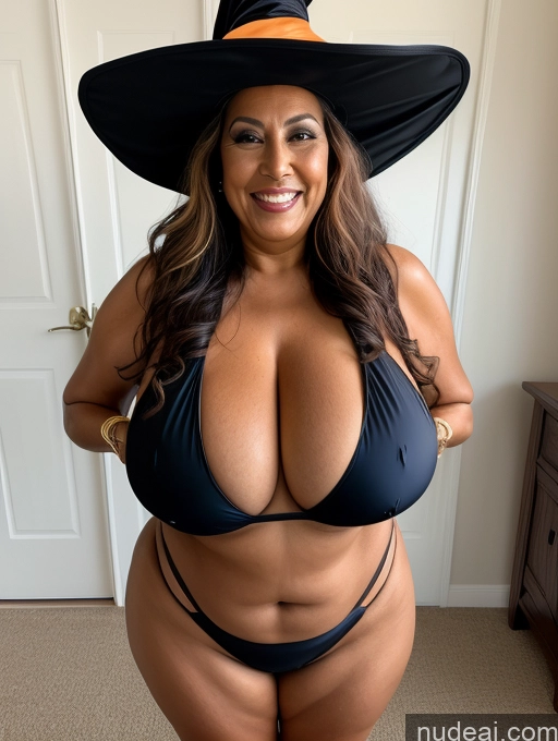 related ai porn images free for One Busty Huge Boobs Tanned Skin Laughing Front View Microkini Thong 70s Brazilian Thick Witch Halloween