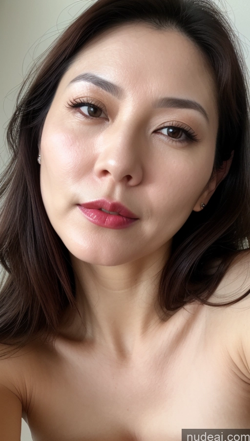 related ai porn images free for Woman One Perfect Boobs Beautiful Lipstick Fairer Skin 40s Brunette Korean Close-up View