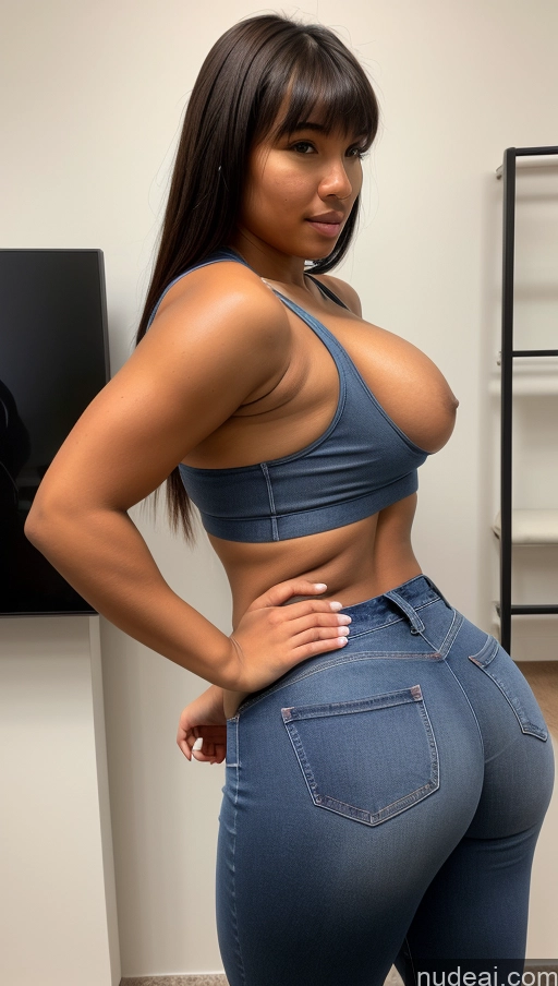 related ai porn images free for Athlete Perfect Boobs Big Ass Big Hips Jeans Skin Detail (beta) Front View Bangs