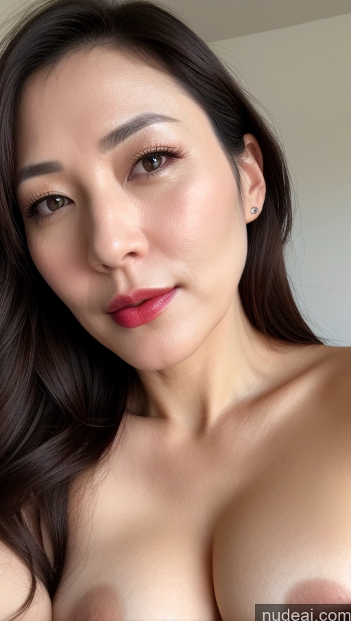 related ai porn images free for Woman One Perfect Boobs Beautiful Lipstick Fairer Skin 40s Brunette Korean Close-up View