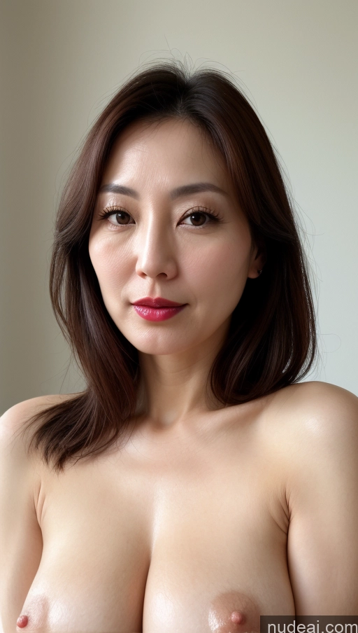 related ai porn images free for Woman One Perfect Boobs Beautiful Lipstick Fairer Skin 40s Brunette Korean Close-up View