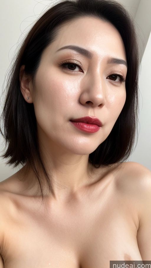 related ai porn images free for Woman One Beautiful Lipstick Fairer Skin Korean Close-up View 40s Black Hair Small Tits Cumshot