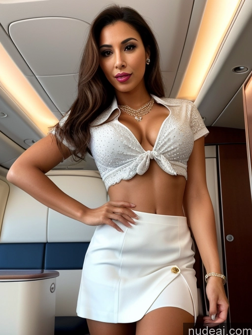 related ai porn images free for Woman One Small Tits Beautiful Lipstick Tanned Skin Perfect Body Short 30s Serious Brunette Long Hair Latina Front View Flight Attendant Diamond Jewelry Blouse Mini Skirt Blowjob