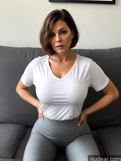related ai porn images free for Czech Short Busty Angry Serious Short Hair Shirt Jeans Yoga Pants Detailed Couch Close-up View 60s