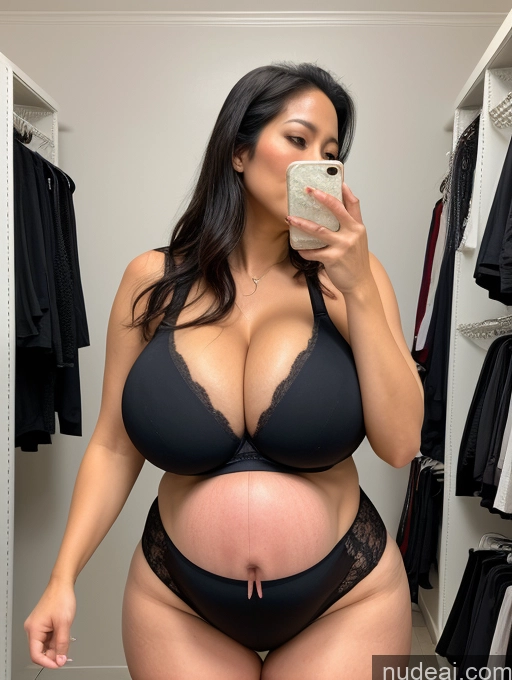 related ai porn images free for Milf Busty Huge Boobs Big Ass Thick Big Hips Pregnant 20s Black Hair Vietnamese Changing Room Sports Bra Stockings Thong Cleavage Detailed Eating