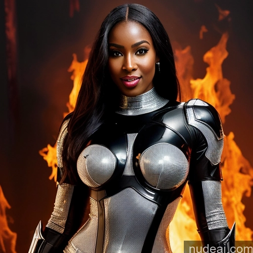 related ai porn images free for Hell Devil Diamond Jewelry Cyborg Perfect Boobs Perfect Body Happy Straight African Front View Transparent