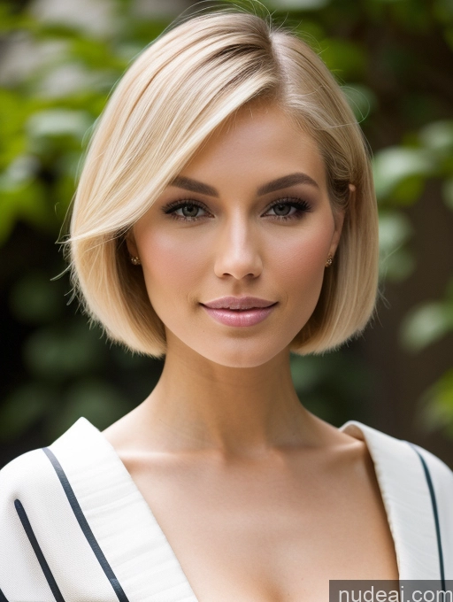 related ai porn images free for Miss Universe Model Skinny Kimono Blonde 20s White Short Hair