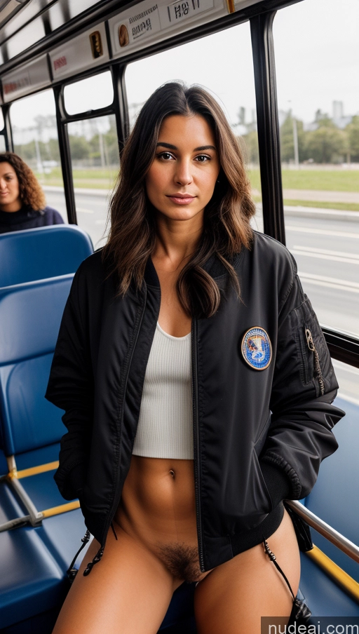 related ai porn images free for Woman One Pubic Hair White Bus Bomber
