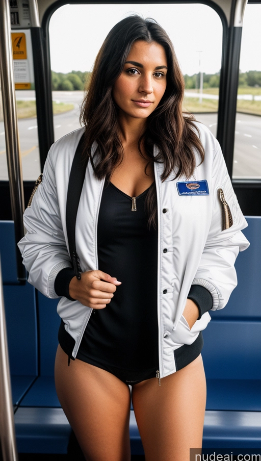 related ai porn images free for Woman One Pubic Hair White Bus Bomber