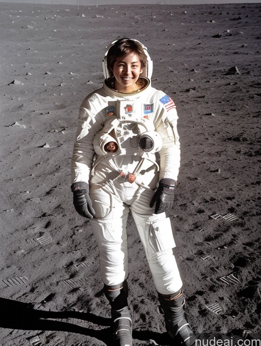 related ai porn images free for Athlete Two Small Tits Skinny 18 Laughing Pixie White Moon Space Suit Topless