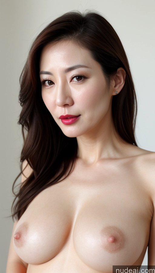 related ai porn images free for Woman One Perfect Boobs Beautiful Lipstick Fairer Skin 40s Brunette Korean Close-up View