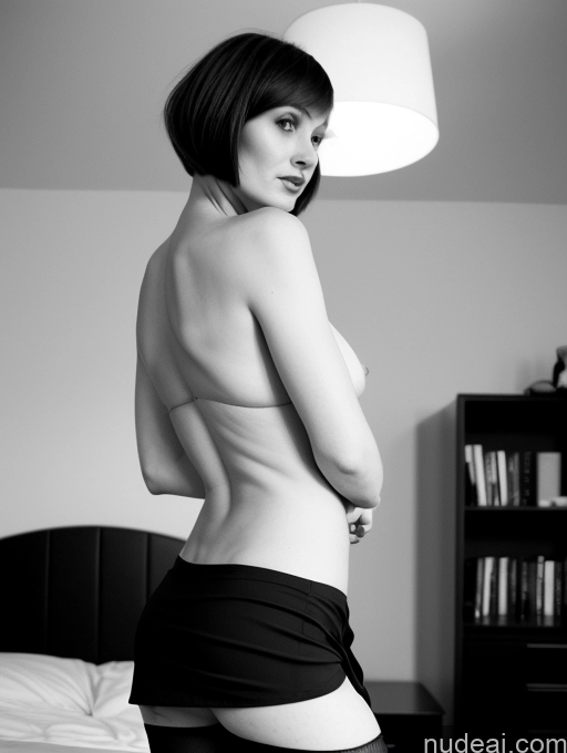 related ai porn images free for Milf One Small Tits Big Ass Long Legs Perfect Body Fairer Skin 40s Sexy Face Ginger Short Hair Brazilian Black And White Bedroom Front View Spreading Legs Goth High Socks Mini Skirt Partially Nude Dark Lighting Alternative