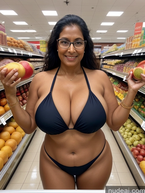 related ai porn images free for One Busty Huge Boobs Thick Tanned Skin Front View Microkini Thong 70s Indian Grocery Glasses