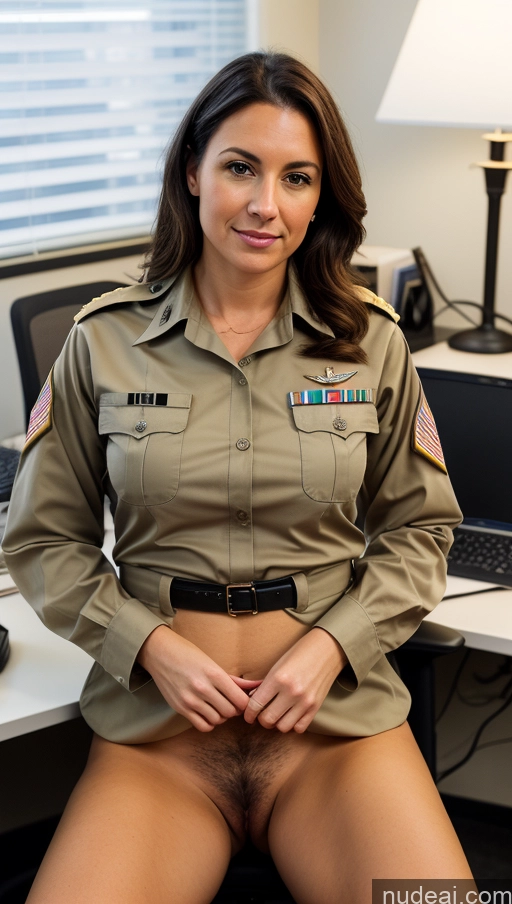 related ai porn images free for Woman One Pubic Hair White Military Office