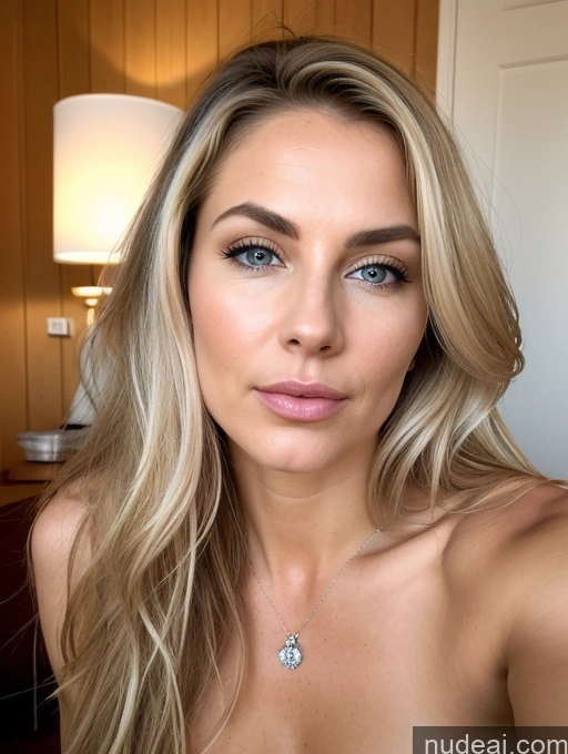 related ai porn images free for Milf One Beautiful Pubic Hair Perfect Body 30s Pouting Lips Seductive Sexy Face Blonde Long Hair Scandinavian Surrealist Sauna Front View Spreading Legs Nude Diamond Jewelry Dark Lighting Bright Lighting Detailed