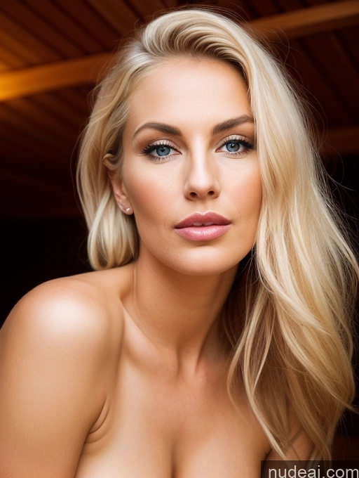 related ai porn images free for Milf One Beautiful Pubic Hair Perfect Body 30s Pouting Lips Seductive Sexy Face Blonde Long Hair Scandinavian Surrealist Sauna Front View Spreading Legs Nude Diamond Jewelry Dark Lighting Bright Lighting Detailed
