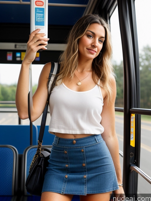 related ai porn images free for Woman One Pubic Hair White Bus Mini Skirt Micro Skirt