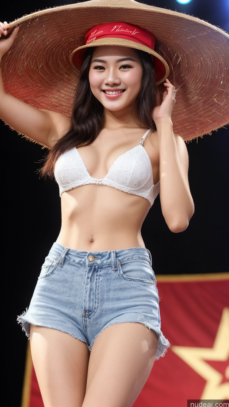 related ai porn images free for 18 Happy Stage Skinny Small Tits Detailed Vietnamese Hat