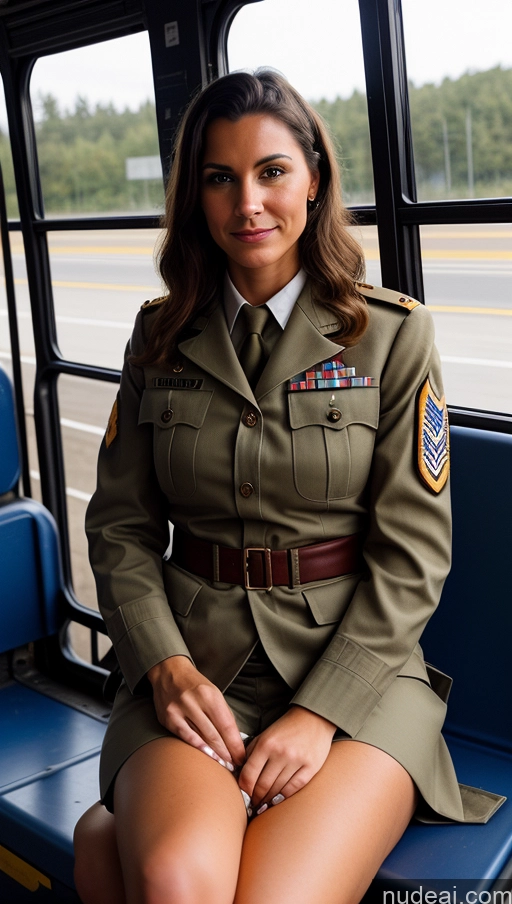 related ai porn images free for Woman One Pubic Hair White Military Bus