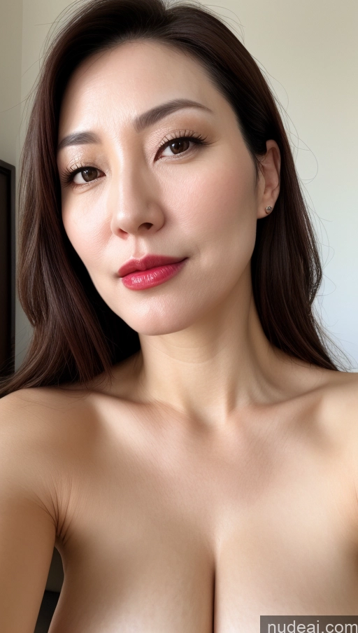related ai porn images free for Woman One Perfect Boobs Beautiful Lipstick Fairer Skin 40s Brunette Korean Close-up View