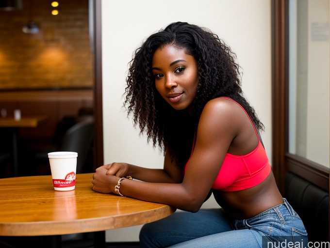 related ai porn images free for One Small Tits Small Ass Film Photo Front View Bright Lighting Dark Skin Sexy Face Long Hair Black Casual Woman Restaurant 20s