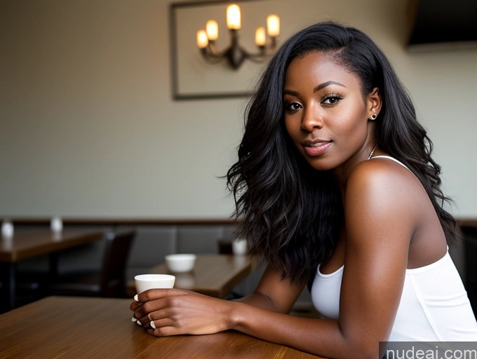 related ai porn images free for One Small Tits Small Ass Film Photo Front View Bright Lighting Dark Skin Sexy Face Long Hair Black Casual Woman Restaurant 20s