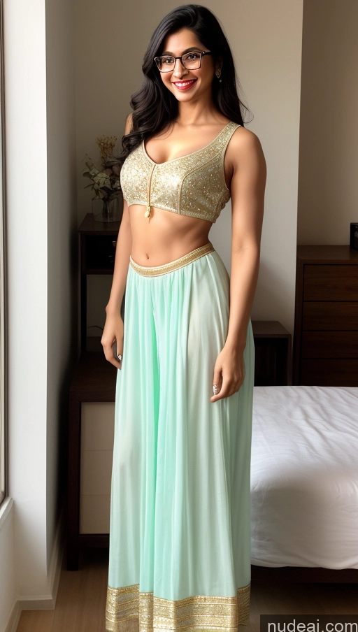 related ai porn images free for Woman One Small Tits Beautiful Glasses Lipstick Abs Perfect Body Fairer Skin 20s Black Hair Bright Lighting Happy Messy Indian Salwar Dress