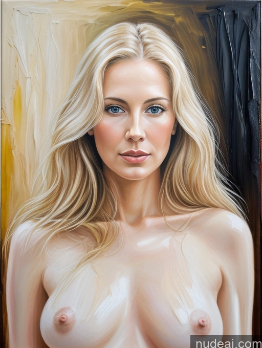 related ai porn images free for Woman 50s Blonde Long Hair Painting Fairer Skin Front Facing Full Body