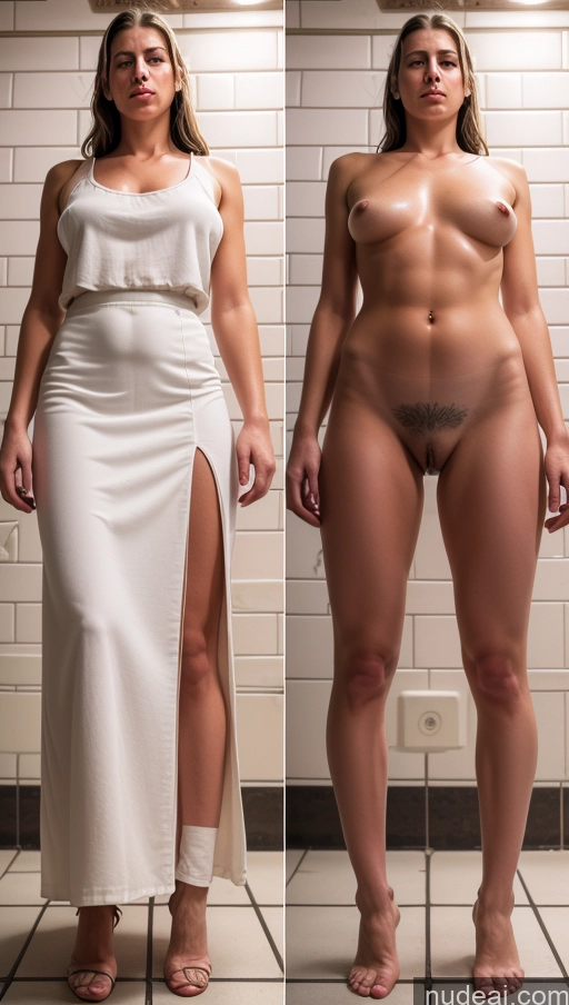 related ai porn images free for Woman One Pubic Hair Skin Detail (beta) Detailed Simple Prison Onoff White Long Skirt