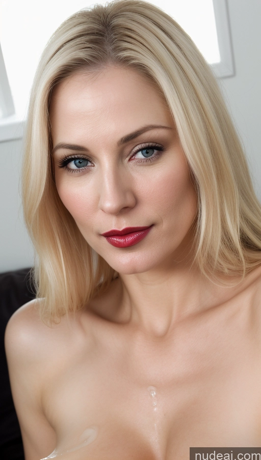 related ai porn images free for Woman One Small Tits Beautiful Lipstick Blonde White Detailed Fairer Skin 40s Cumshot