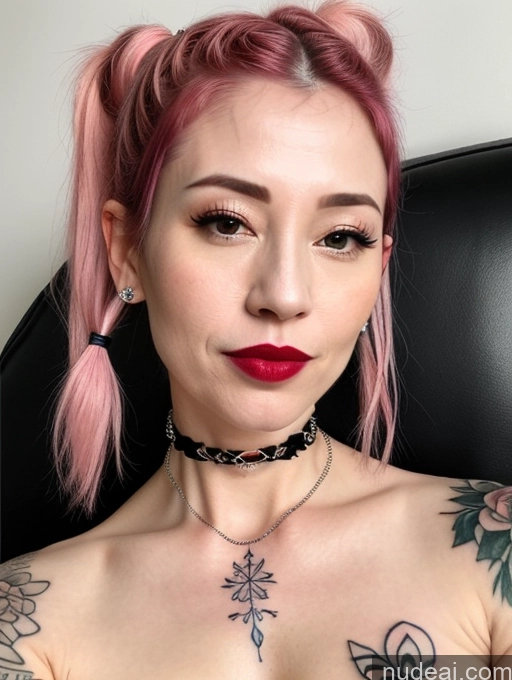 related ai porn images free for Beautiful Lipstick Fairer Skin Detailed Choker Perfect Boobs Korean 50s Pink Hair Pigtails Tattoos Kisses